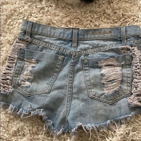 CARMAR  Anthropologie Distressed Cut-off Shorts - Picture 4 of 8
